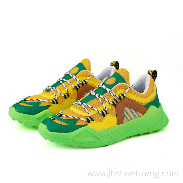 Spring and summer new men's mesh running shoes